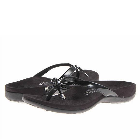 NEW VIONIC bella sandals in black - Picture 3 of 6